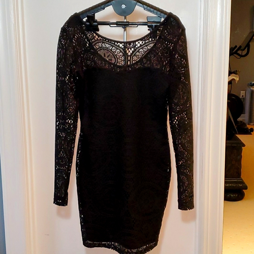 Arden B  black party dress